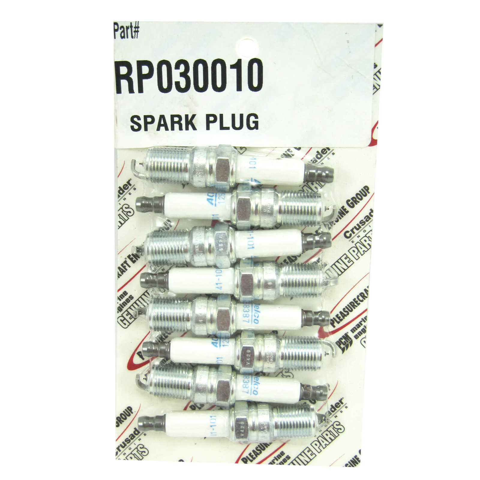 Crusader RP030010 Platinum Spark Plug Set 8 Pack 5.0 & 5.7