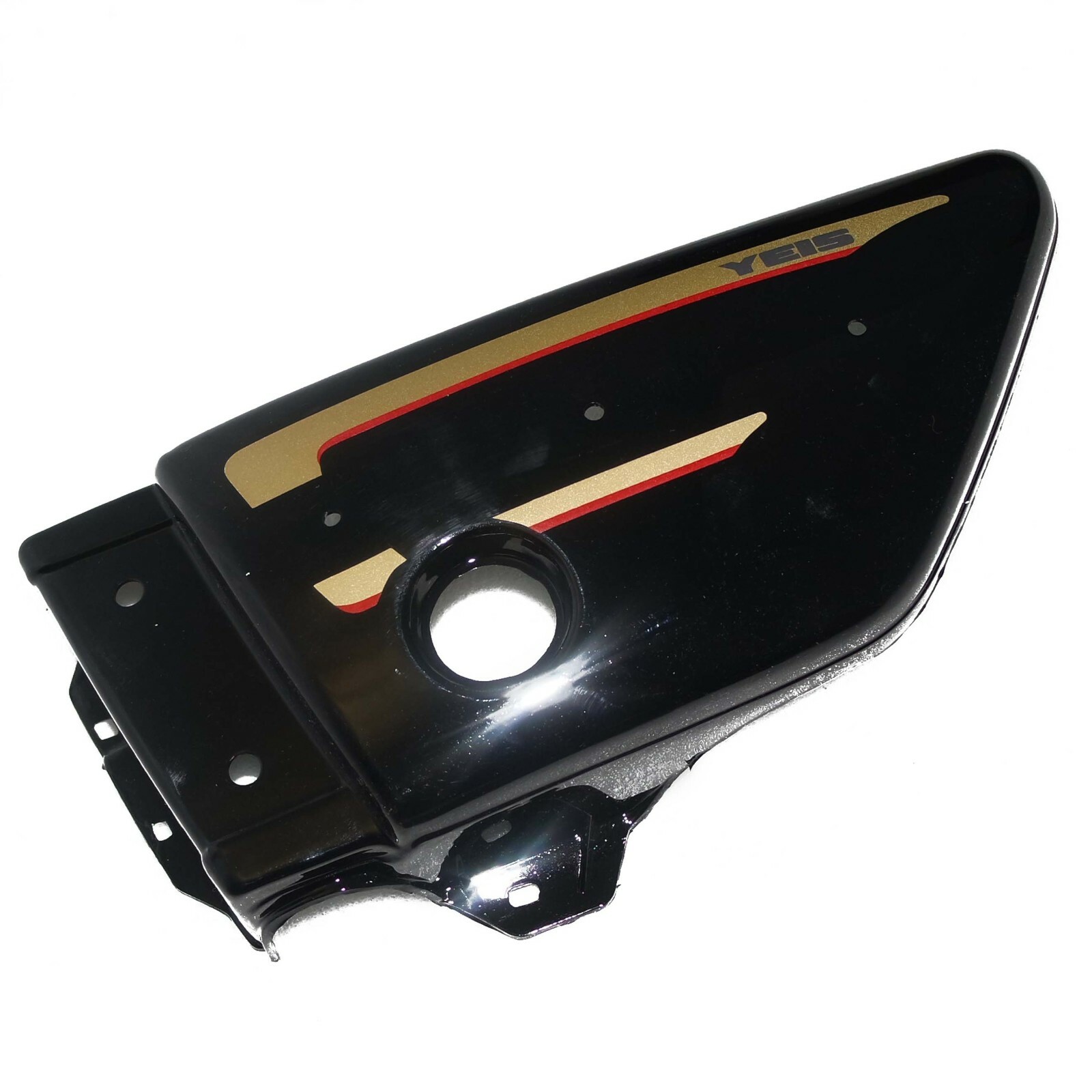 Yamaha RX135 Side Panel Set Black Plastic Made for RX 135 cc Motorcycle  