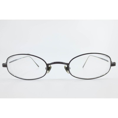 DKNY Wieland KY51545 229 145 Oval Metal Eyeglasses Frames Dark Brown Japan 45mm