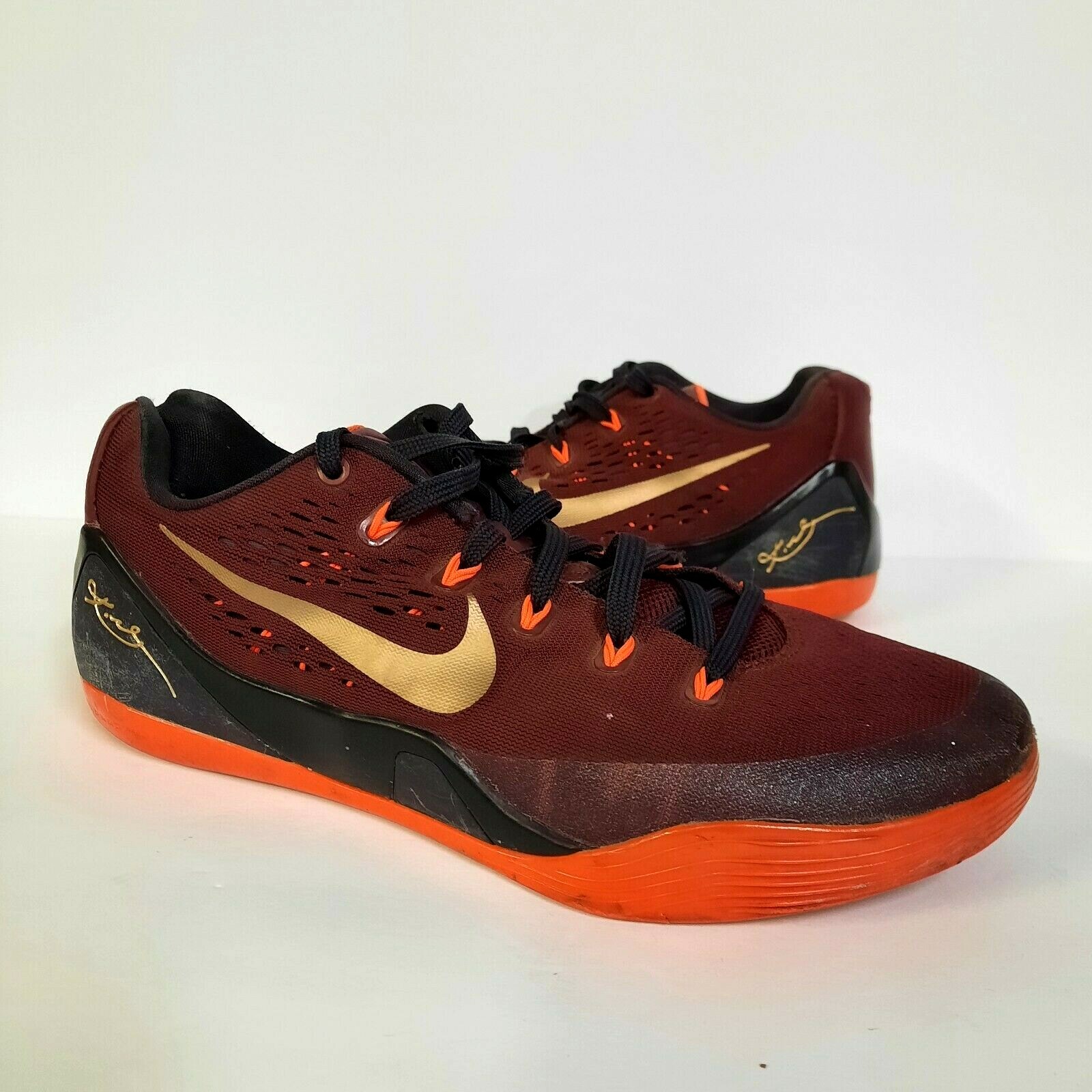 Kobe 9 IX EM Low Deep Garnet Mens 9 Hyper Crimson Shoes Kobe 9 IX EM Low Deep Garnet Mens 9 Hyper Crimson Shoes