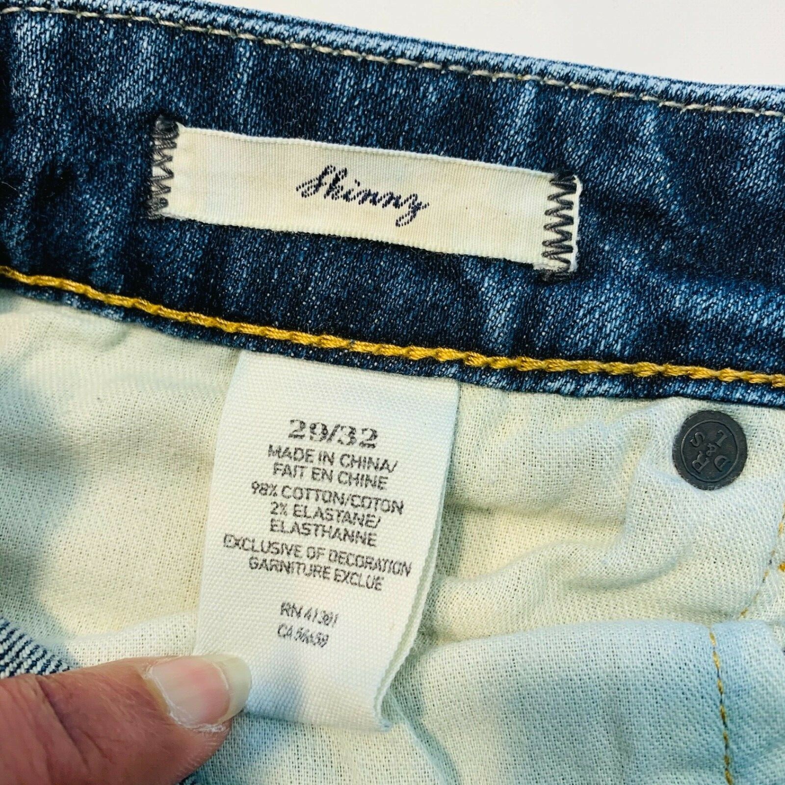 Джинсы Ralph Lauren Denim Supply Skinny 