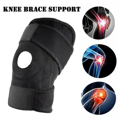 Knee Brace Compression Sleeve Support Sport Joint Arthritis Patella Stabilizer