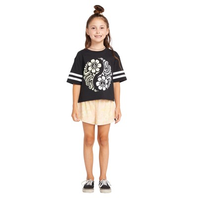 

Футболка с короткими рукавами Volcom Girls Truly Stoked, Sand