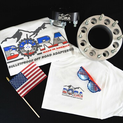 BORA wheel spacers 2015+ Ford F-150 1.5" PAIR (2) USA MADE