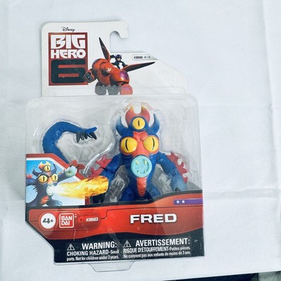 Disney Big Hero 6 Movie FRED 4'' Tall Action Figure #38603 Kaiju