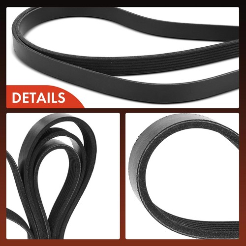 91.57 Inch Serpentine Belt for Chevrolet Colorado 04-12 GMC Canyon