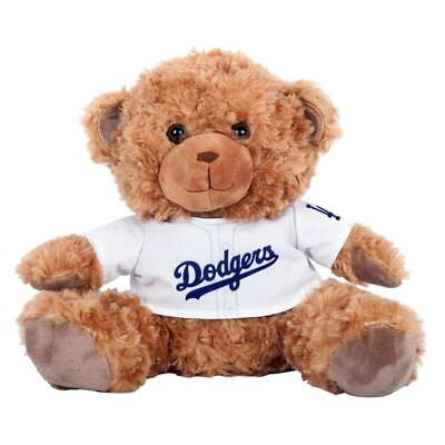 LOS ANGELES DODGERS   JERSEY BEAR NEW WITH TAGS 10 inches- GREAT FOR FANS