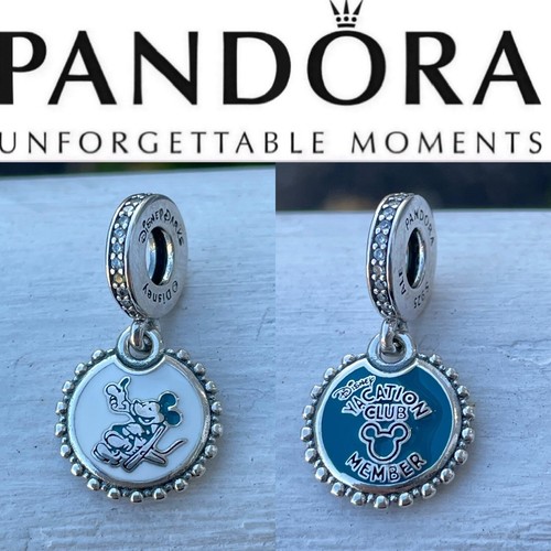 Disney - 数回使用美品　ディズニーバケーションクラブメンバー限定　パンドラチャーム　DVC New PANDORA Disney Parks Exclusive DVC Vacation Club Dangle