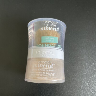 L'oreal Paris Powder Foundation True Match Mineral Natural Soft Ivory N1-2/456