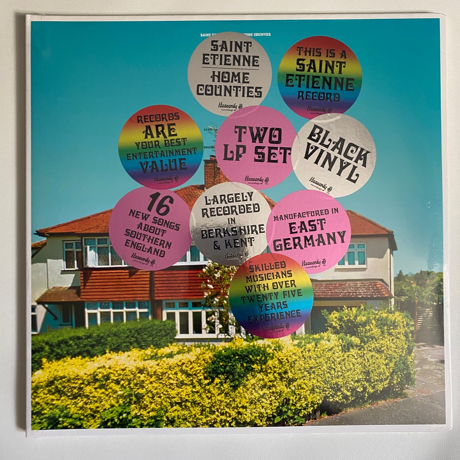 欧2LP Saint Etienne Home Counties HVNLP139S Heavenly /00660 SAINT ETIENNE Home Counties 2xLP New! Sealed 2017 Heavenly
