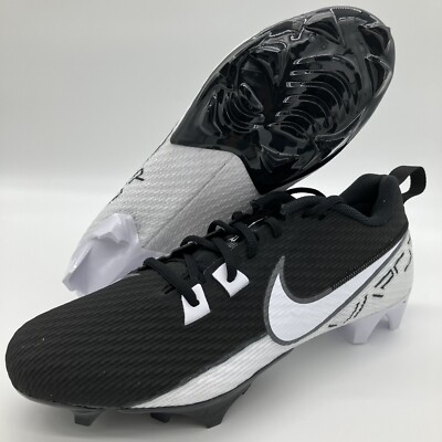 DA5455-001 Nike Vapor Edge Speed 360 2 Mens Football Cleat Black White Size Vary