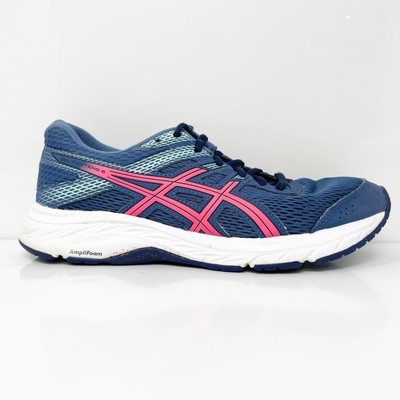 

Женские кроссовки Asics Gel Contend 6 1012A570 синие кроссовки размер 7, Синий, Gel Contend 6
