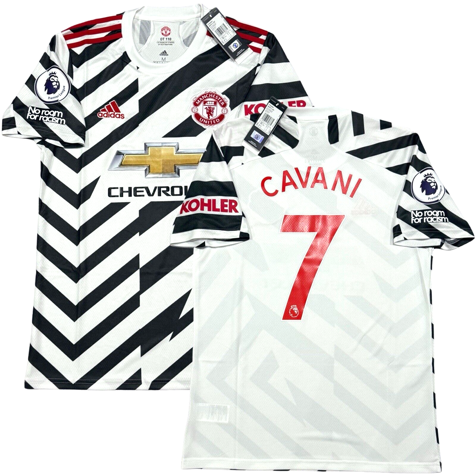 マンチェスターユナイテッド 20-21 Edinson Cavaniユニフォーム Manchester United Cavani Jersey 2020/2021 Football Men Home