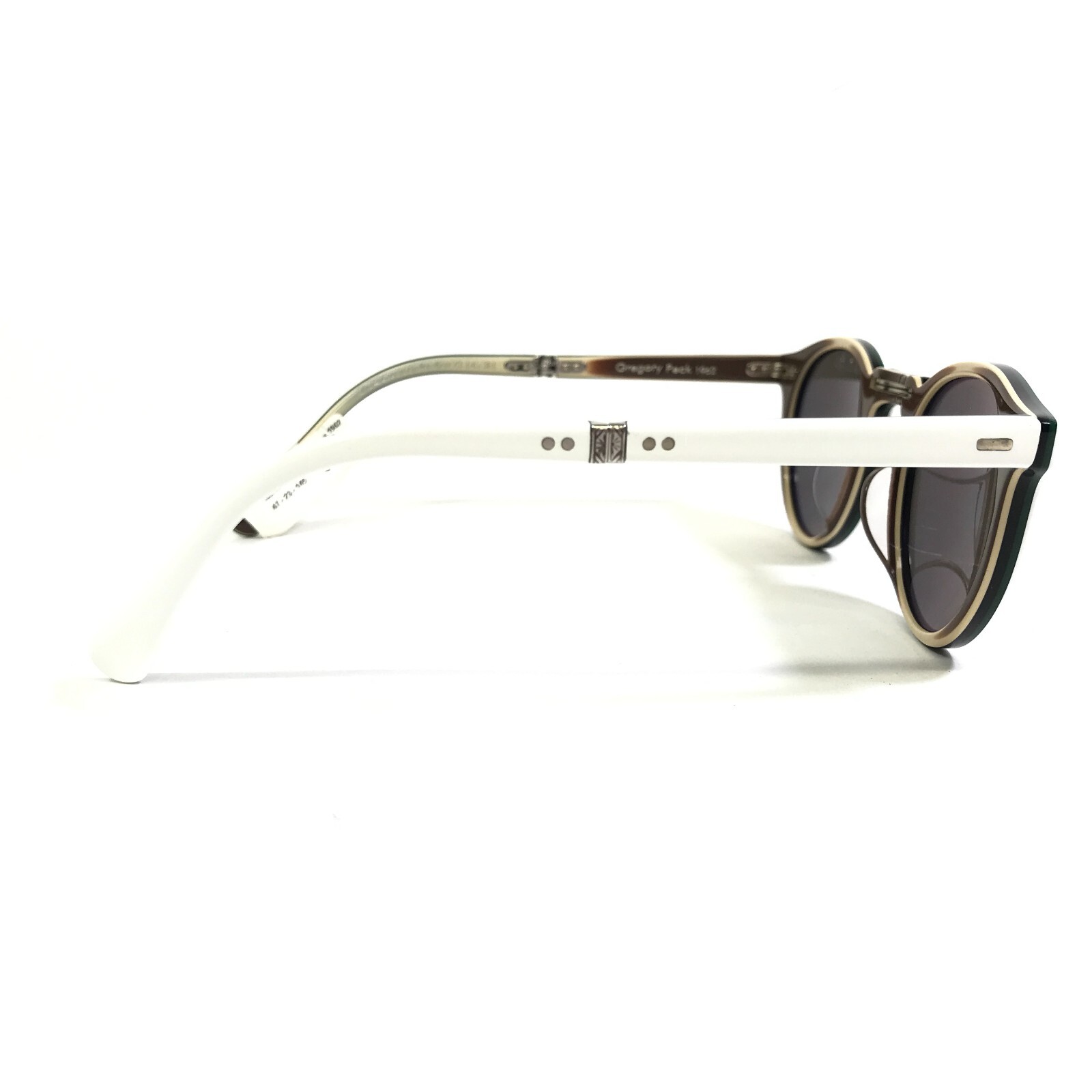 Pre-owned Oliver Peoples Sunglasses Ov5456su 168740 Gregory Peck 1962 Collapsible Foldable In Gray
