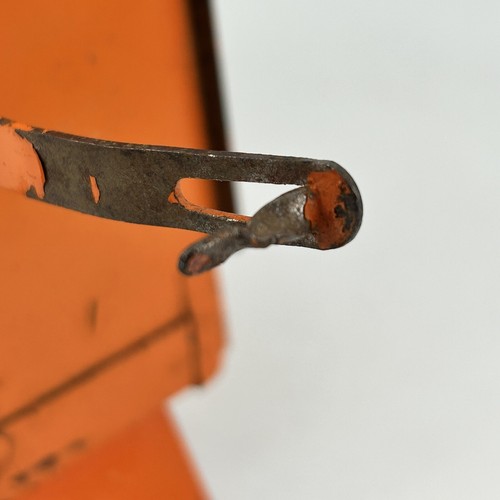 Vintage Original TRU-SCALE Parts & Service Orange Utility Trailer
