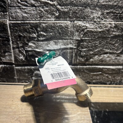 Arrowhead 301LF Brass Hose Bib 1/2'' MIP x 3/4'' Hose Connection