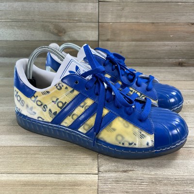 Adidas Superstar CLR Blue Clear Shell 