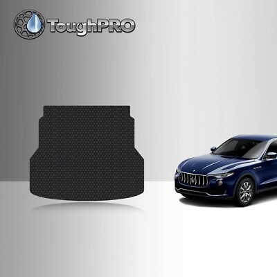 ToughPRO Cargo Mat Black For Maserati Levante All Weather Custom Fit 2017-2024
