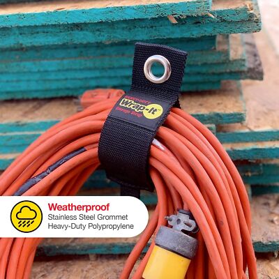 Heavy Duty Straps, 9 Pack Extension Cord Hanger Cord Straps for Garage Storage