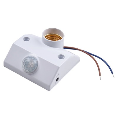 Premium Performance PIR Motion Sensor Light Socket for E27 Bulbs AC110 240V