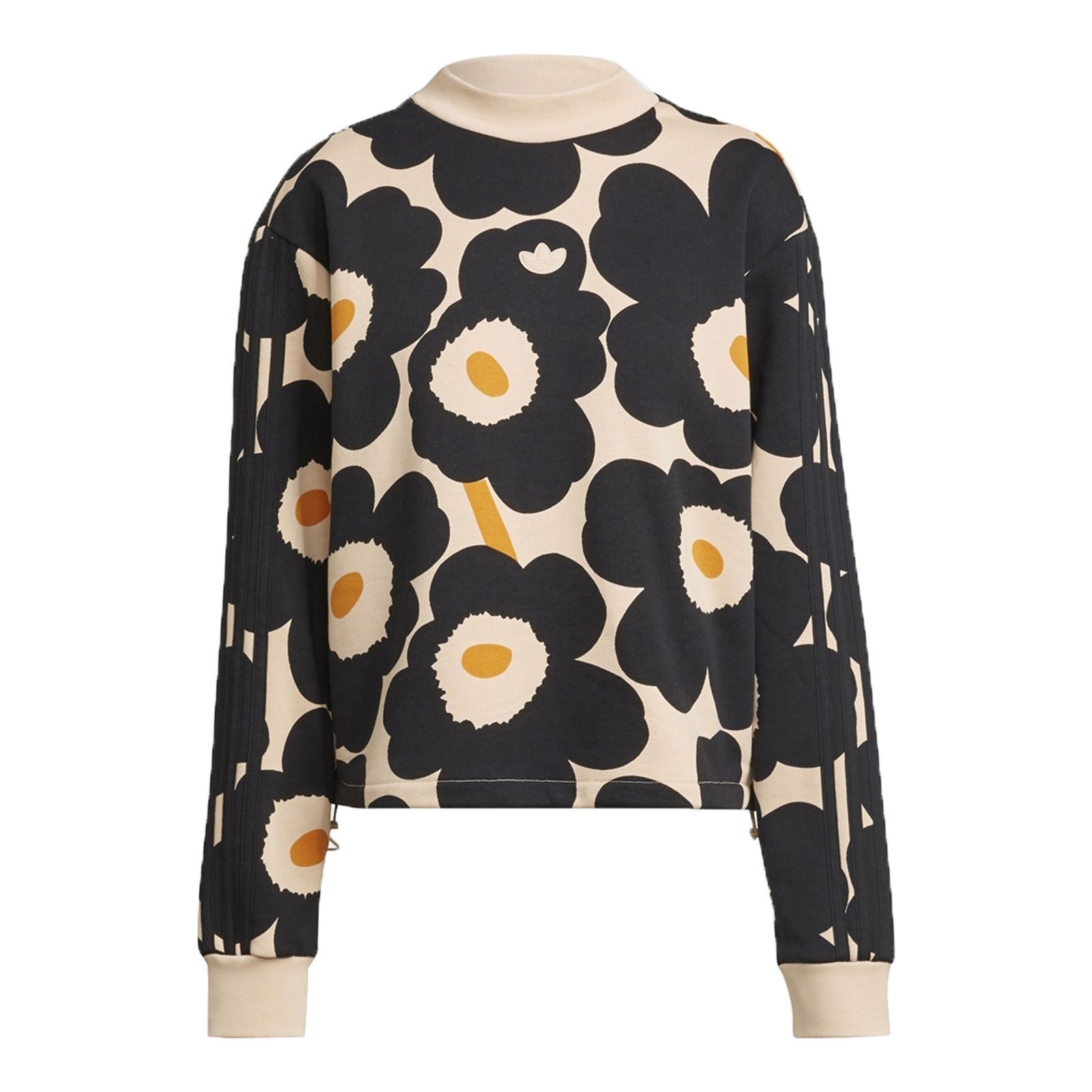 adidas X Marimekko Neck Sweatshirt Crop Designer Sweater Mohn