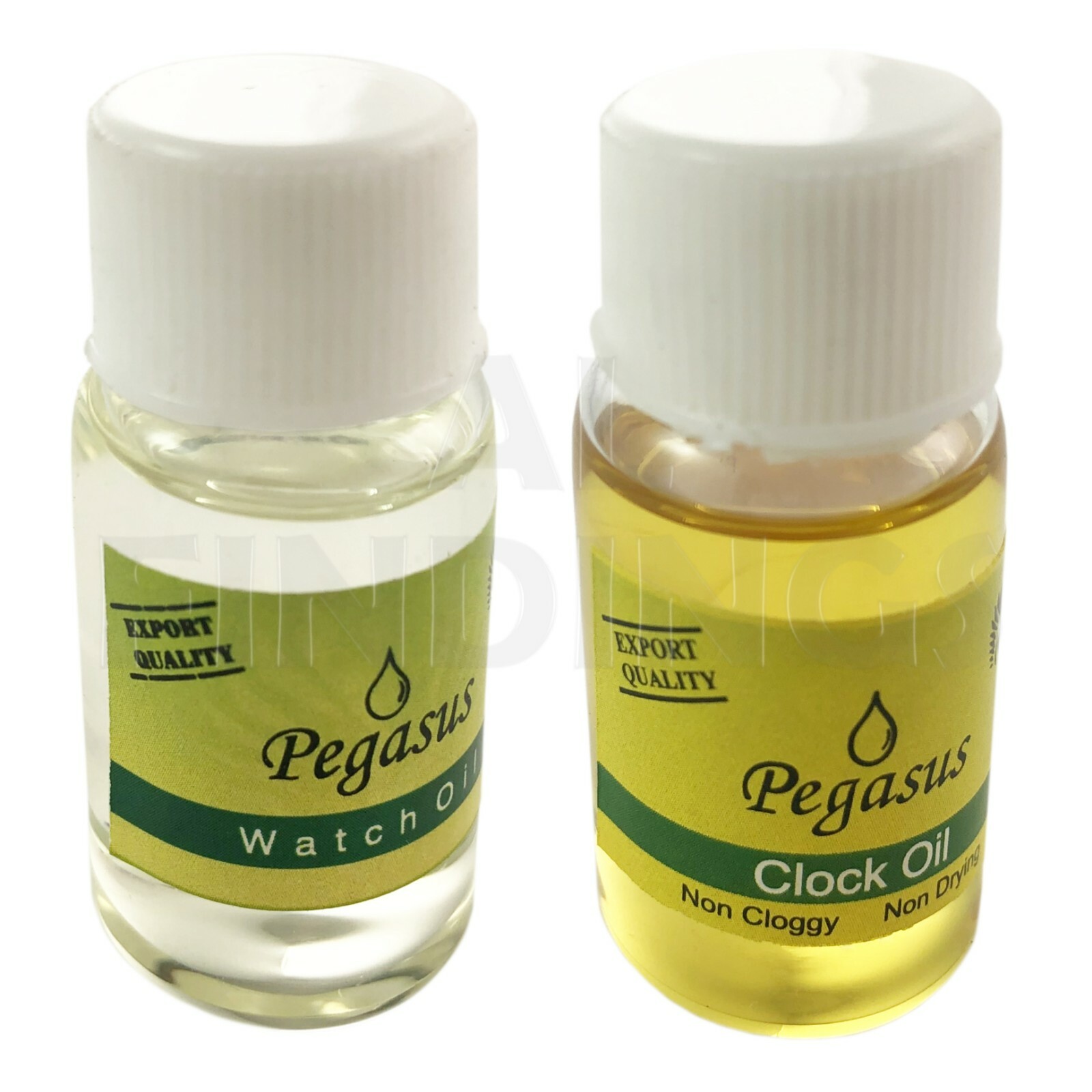 10ml Watch oil & 10ml clock Lubricant servicing repairing horology Tool