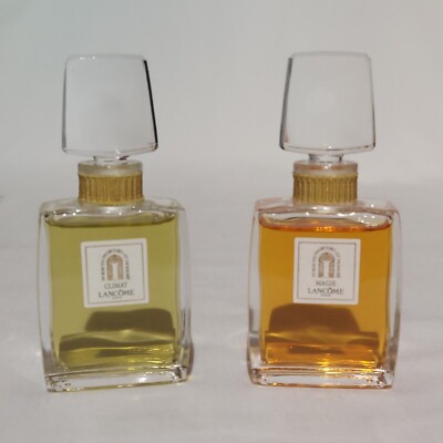 Lancome CLIMAT and MAGIE eau de Parfum EDP Splash 15ml/0.5oz (Both Bottles)