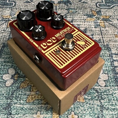 DOD Meatbox Subsynth Digitech Reissue Guitar Effect Pedal! Meat Box Sub Synth!