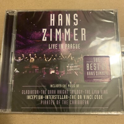 Hans Zimmer Live In Prague. SEALED 2CD  Shrinkwrap Tear & Slight Mark Rear Case