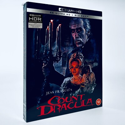 Count Dracula 4K UHD Blu-ray Christopher Lee Jess Franco 1970 88 Films Ultra HD