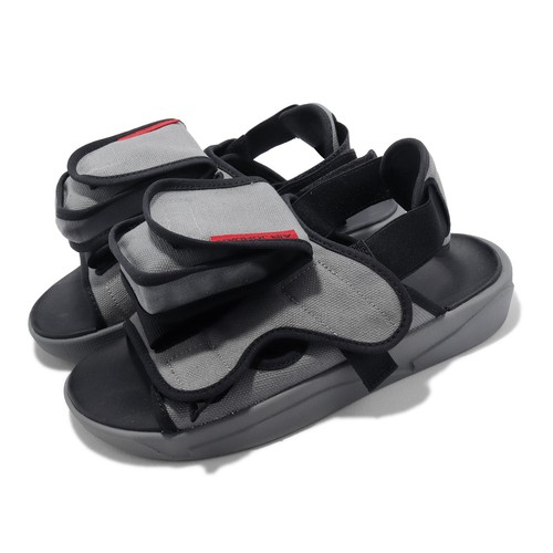 

Мужские повседневные сандалии Nike Jordan LS Slide Smoke Grey Black CZ0791-001, Jordan Ls Slide