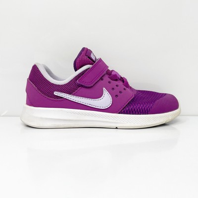 

Кроссовки для бега Nike Girls Downshifter 7 869971-500 фиолетовые, размер 10C, Фиолетовый, Downshifter 7