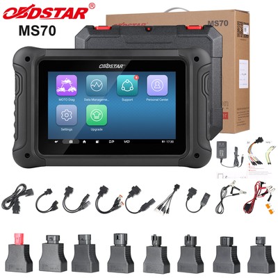 OBDSTAR MS70 Diagnostic Tool IMMO Programmer OBD2 Scanner for Motorcycle/ATV/UTV