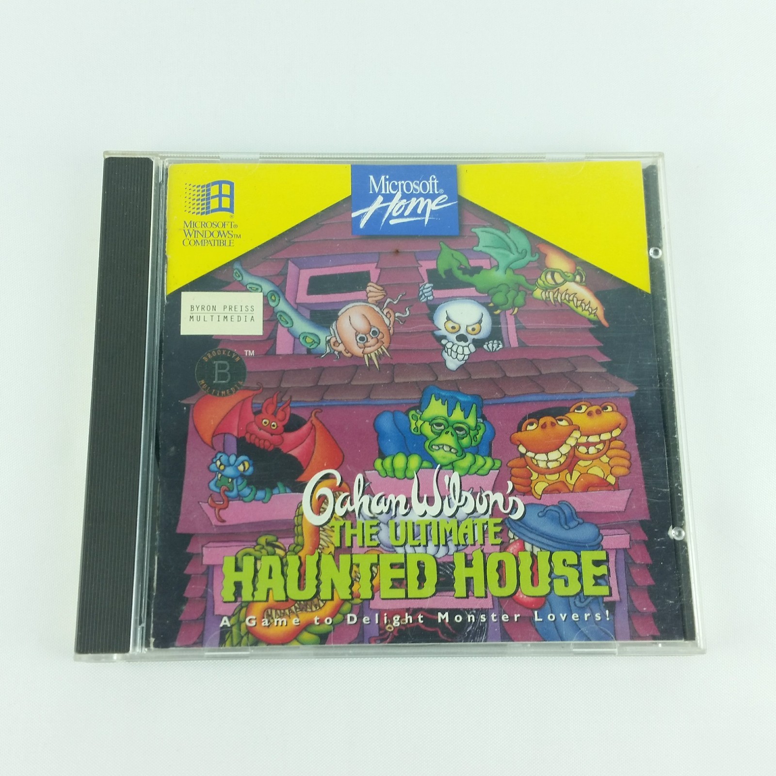 The Ultimate Haunted House Gahan Wilson Microsoft Windows 1994 PC Game CD