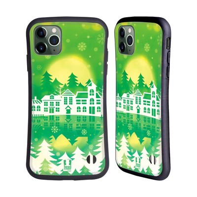 HEAD CASE DESIGNS WINTER TOWNS HYBRID CASE FOR APPLE iPHONES PHONES