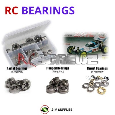 RCScrewZ Metal Shielded Bearings kyo013b for Kyosho Lazer ZX-R (3147) | SET
