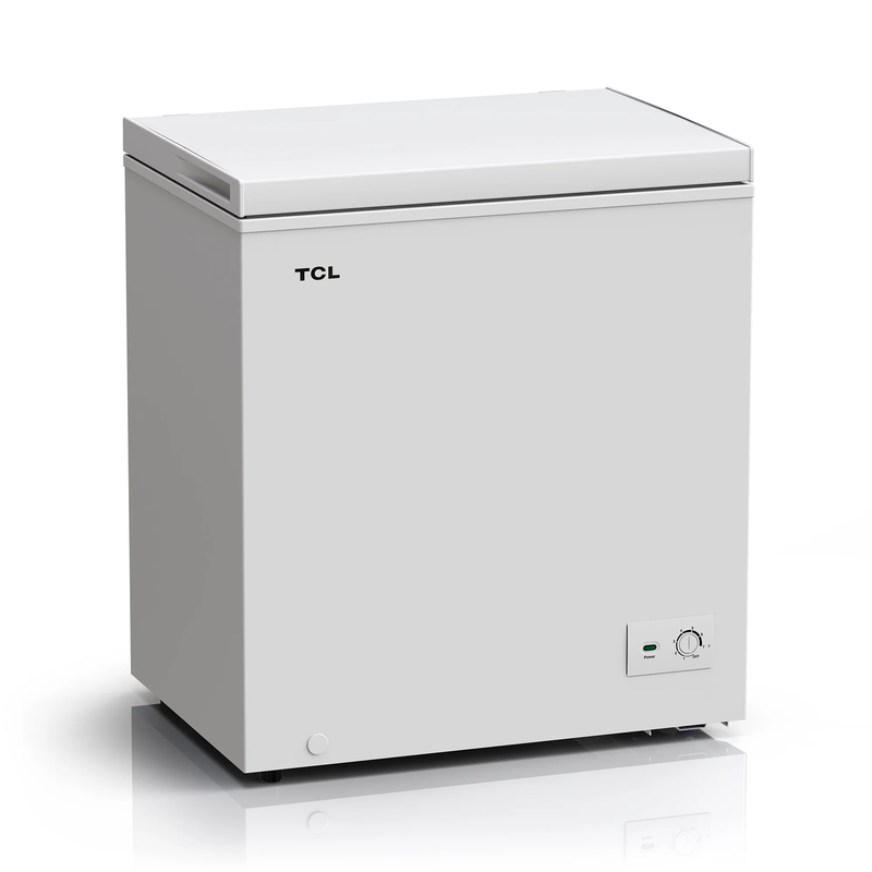 5.0 Cu Ft Chest Freezer Garage Ready Deep Frozen Food Storage Basket White