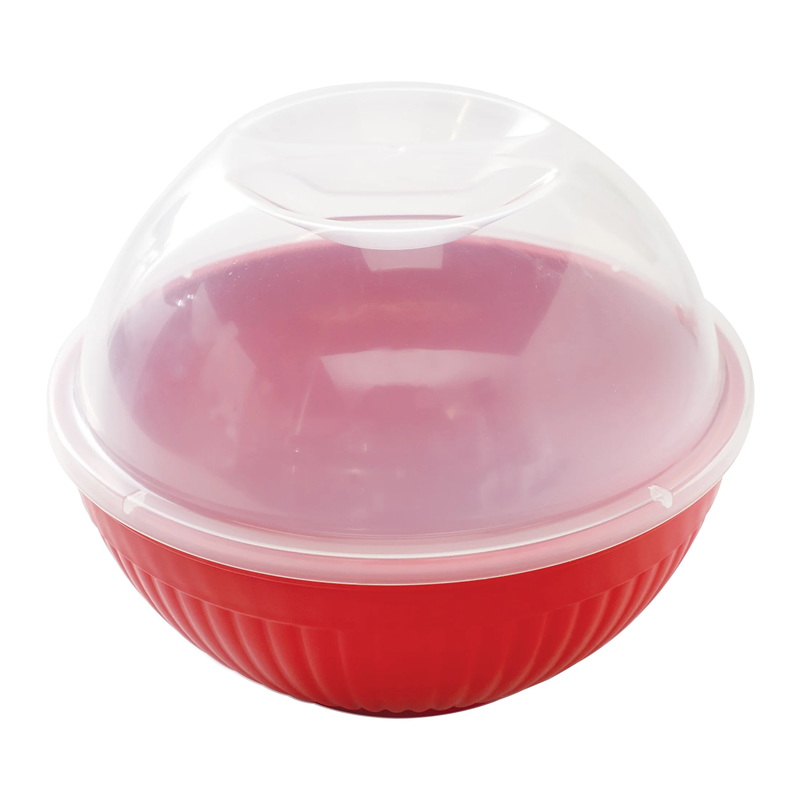 14 Cup Microwave Quick Popcorn Popper, Red, 2 Pieces