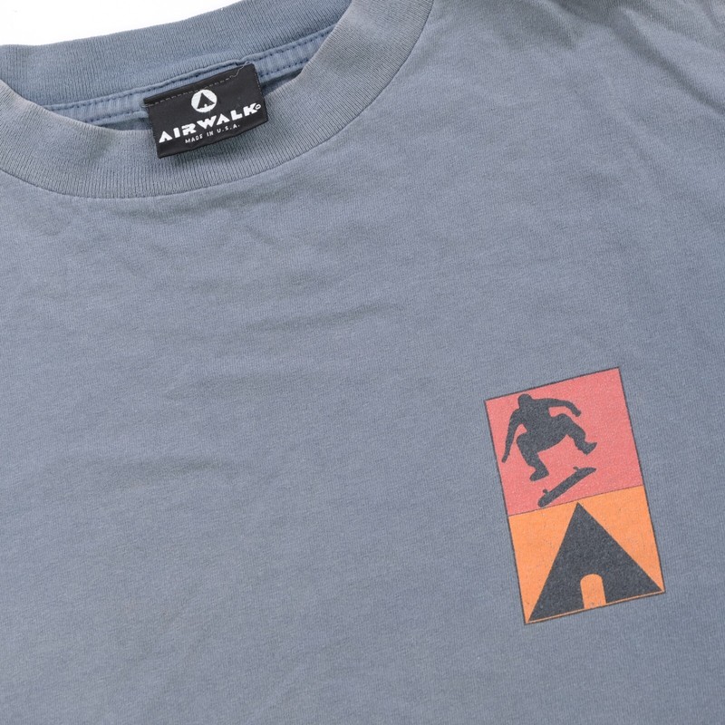 Rare Vintage AIRWALK Skate Skateboarding Graphic T Shirt 90s 2000s