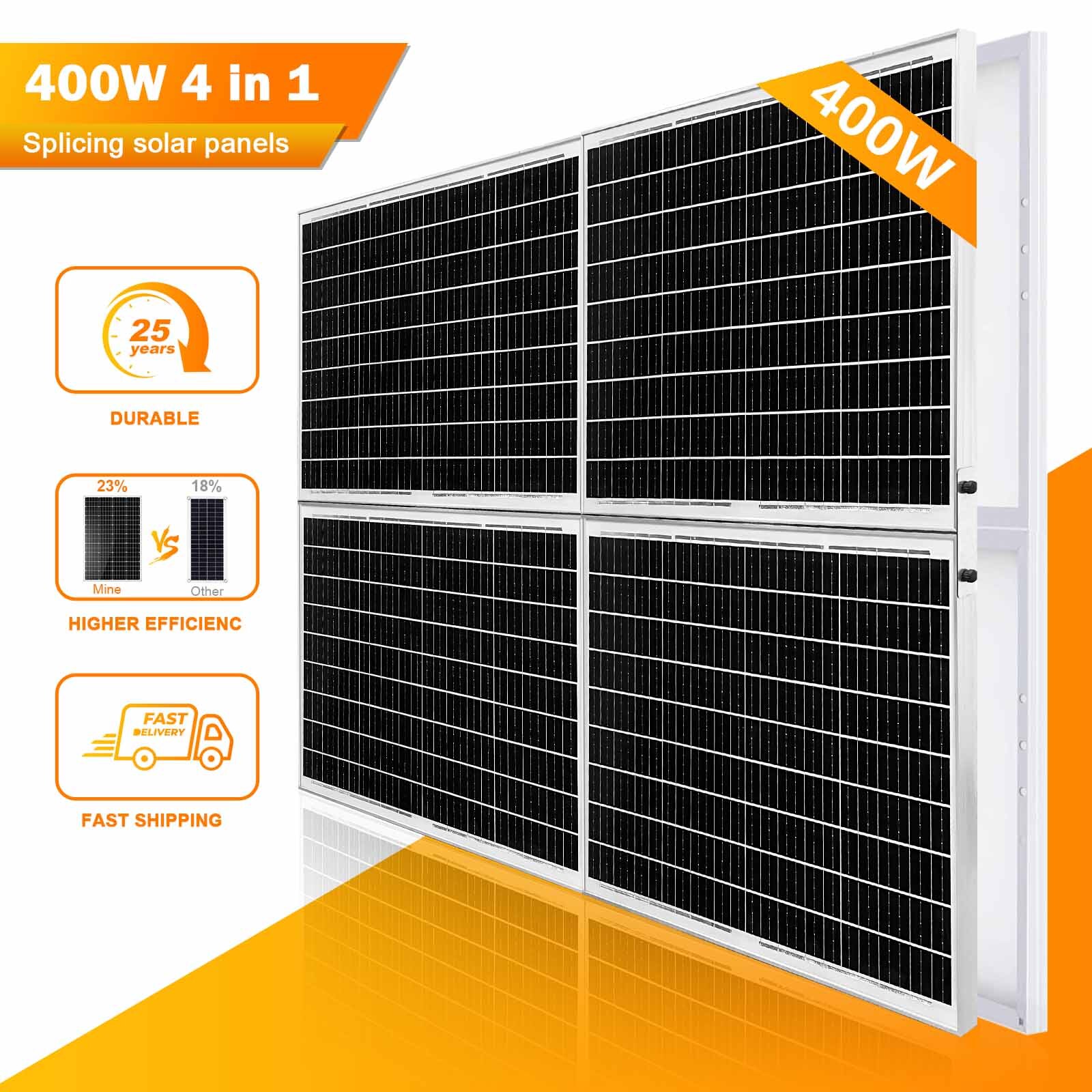 12v/24v/36v/48v Solar Module Off-grid Power Home Rv Boat