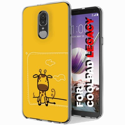 Total Guard Cover Case For Coolpad Legacy, Giraffe Yellow, USA Print