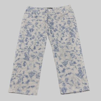 Chaps denim jeans women's size 12 (33x20) capri Regular fit tie dye Straight