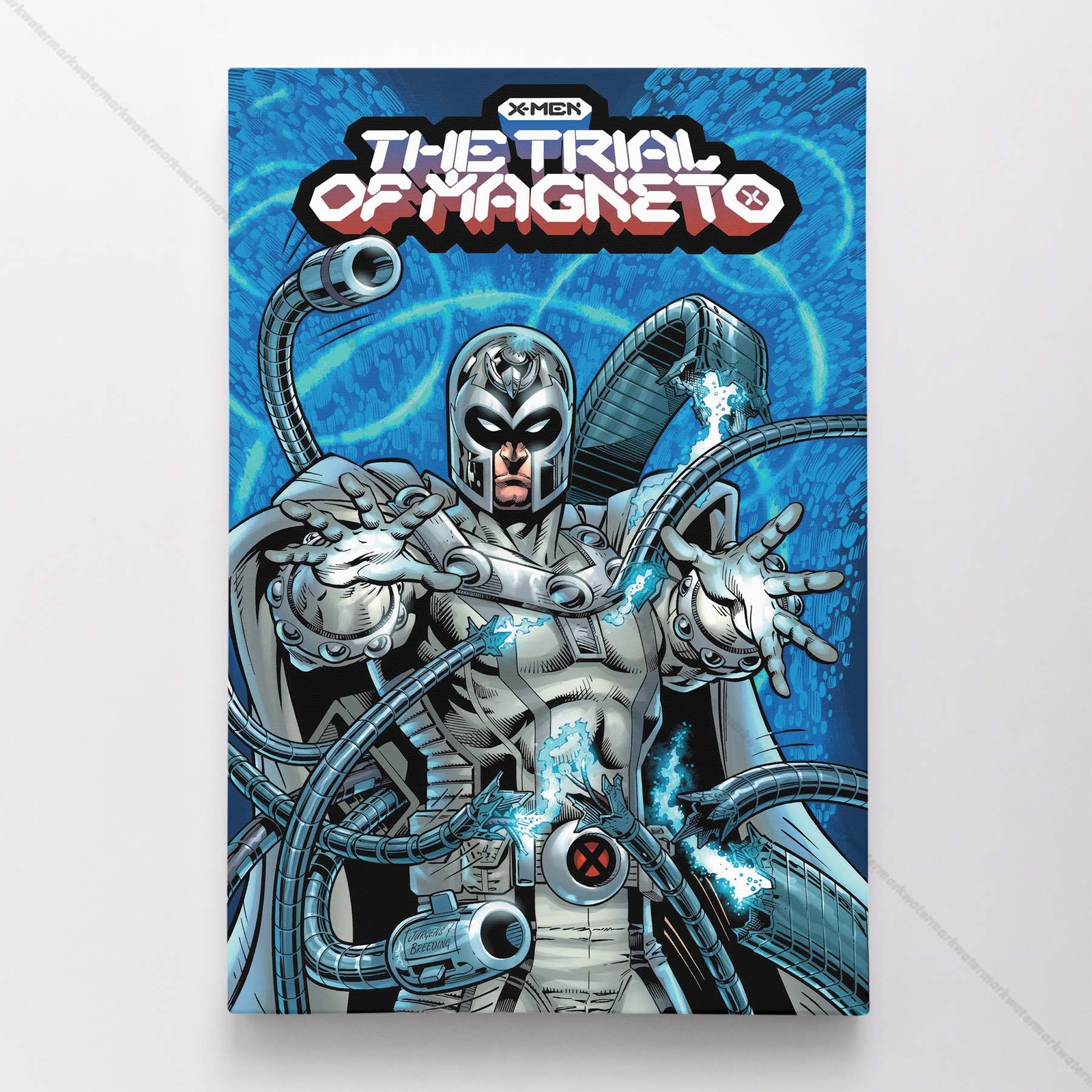 Magneto Poster Canvas X-Men Xmen Marvel Comic Book Cover Art Print #8991