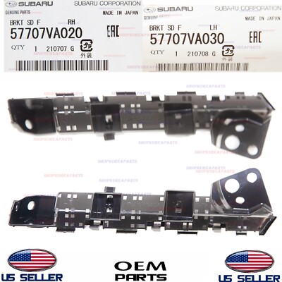 Genuine Front Bumper Bracket LEFT+RIGHT  2pcs OEM  Subaru WRX STI 2015-2021