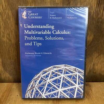 Great Courses Understanding Multivariable Calculus Problems Solutions Tips DVD
