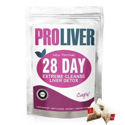 28 Tea Bags Natural Herbal Tea Bags Health Dietary Liver Care Detox & Cleanse US