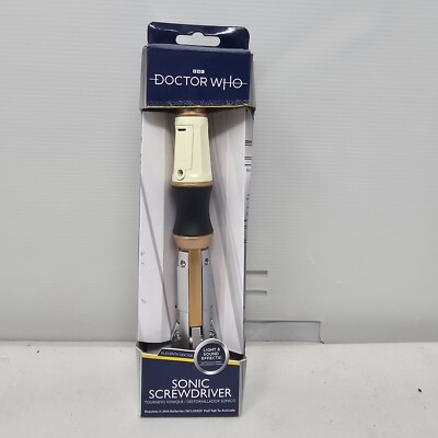 Doctor Who 11th DR. Sonic Screwdriver with Light & Sound Effects Open Box 