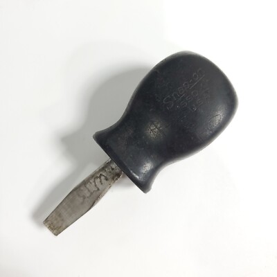 Snap-on SSD1 Flat/Slotted Stubby Screwdriver 3'' Length