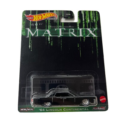Hot Wheels  2022 Premium Retro Entertainment Matrix '64 Lincoln Continental