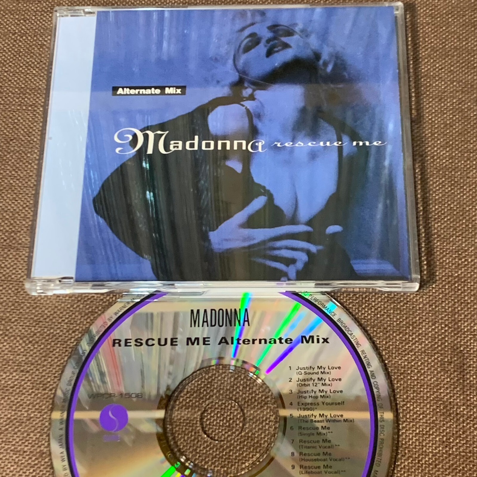 MADONNA Rescue Me Alternate Mix JAPAN 5